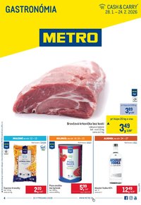 METRO leták - Gastronómia (2026-01-28 - 2026-02-24)