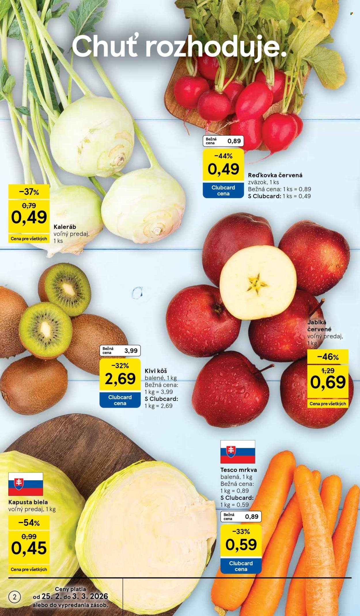 TESCO leták - Od stredy 25.2.2026 (2026-02-25 - 2026-03-03) | 2