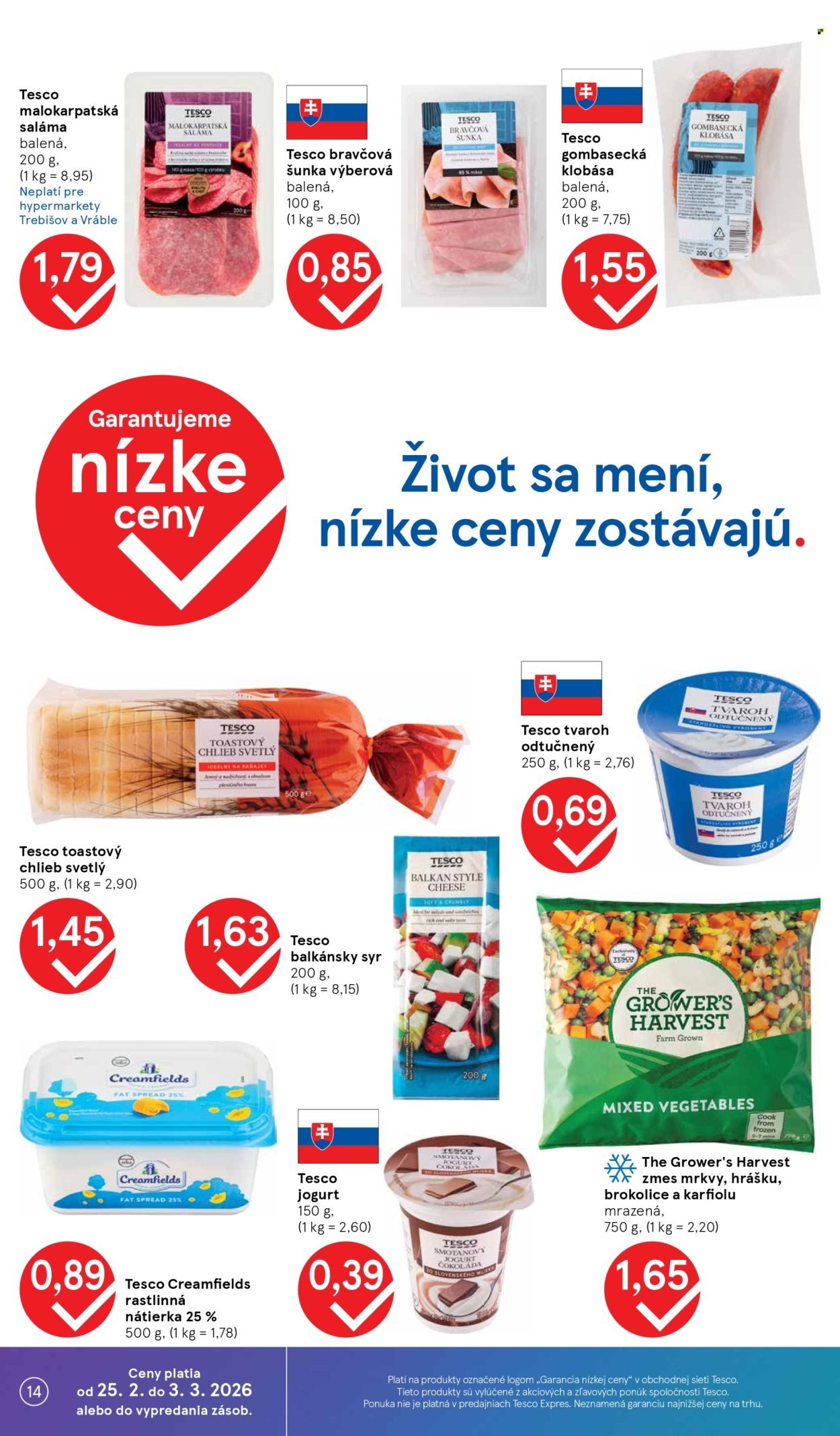 TESCO leták - Od stredy 25.2.2026 (2026-02-25 - 2026-03-03) | 14