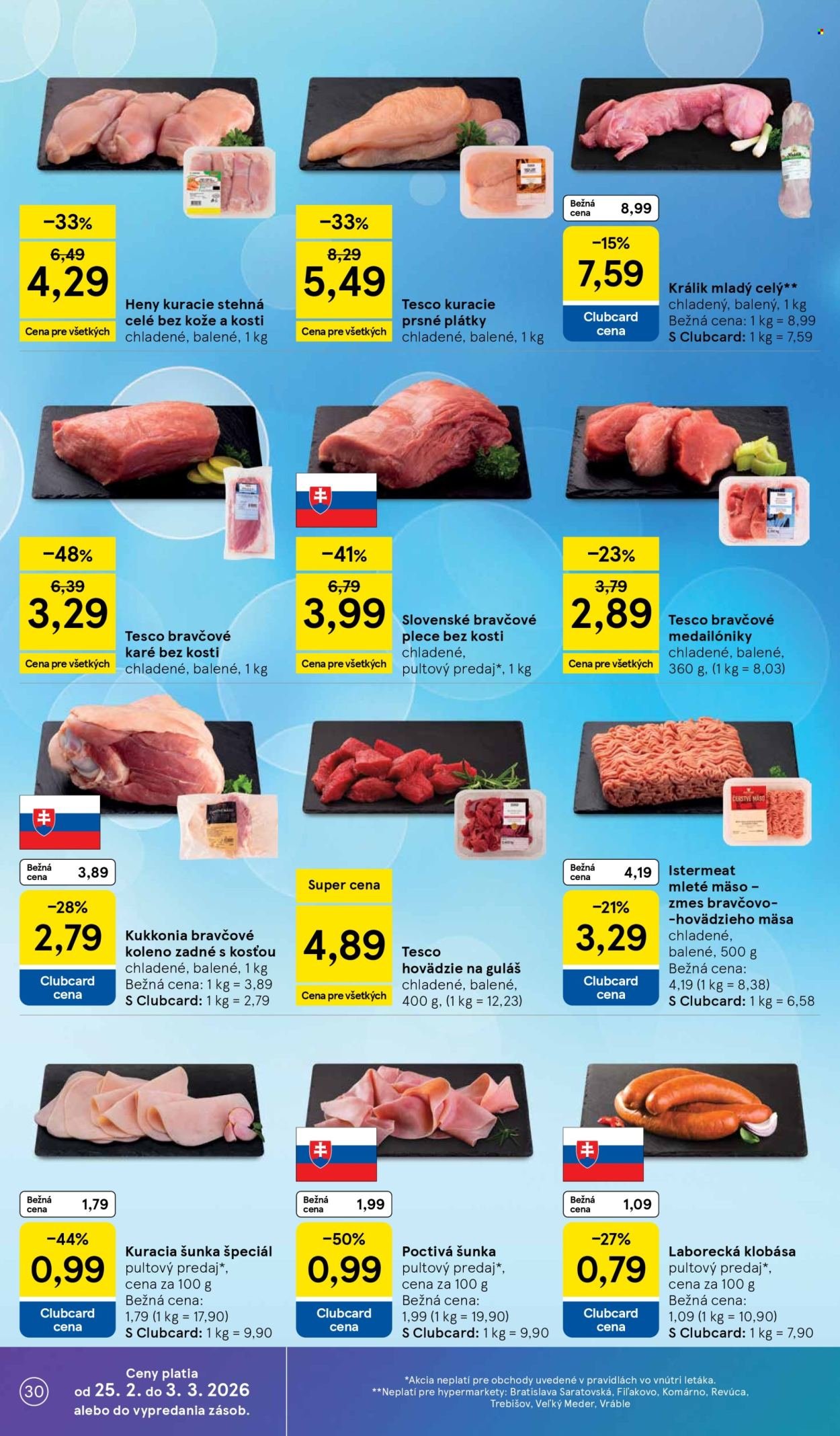 TESCO leták - Od stredy 25.2.2026 (2026-02-25 - 2026-03-03) | 30