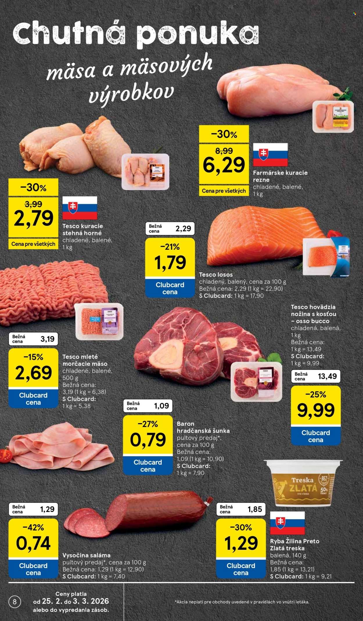 TESCO leták - Od stredy 25.2.2026 (2026-02-25 - 2026-03-03) | 8
