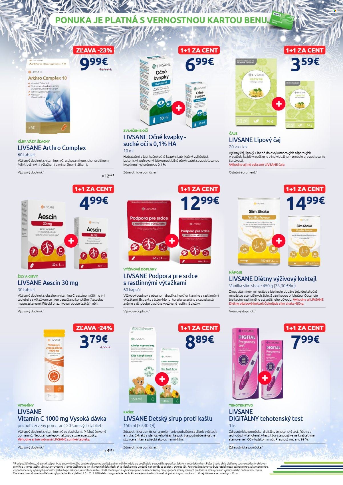 BENU LEKÁREŇ leták - Od štvrtka 1.1.2026 (2026-01-01 - 2026-01-31) | 8