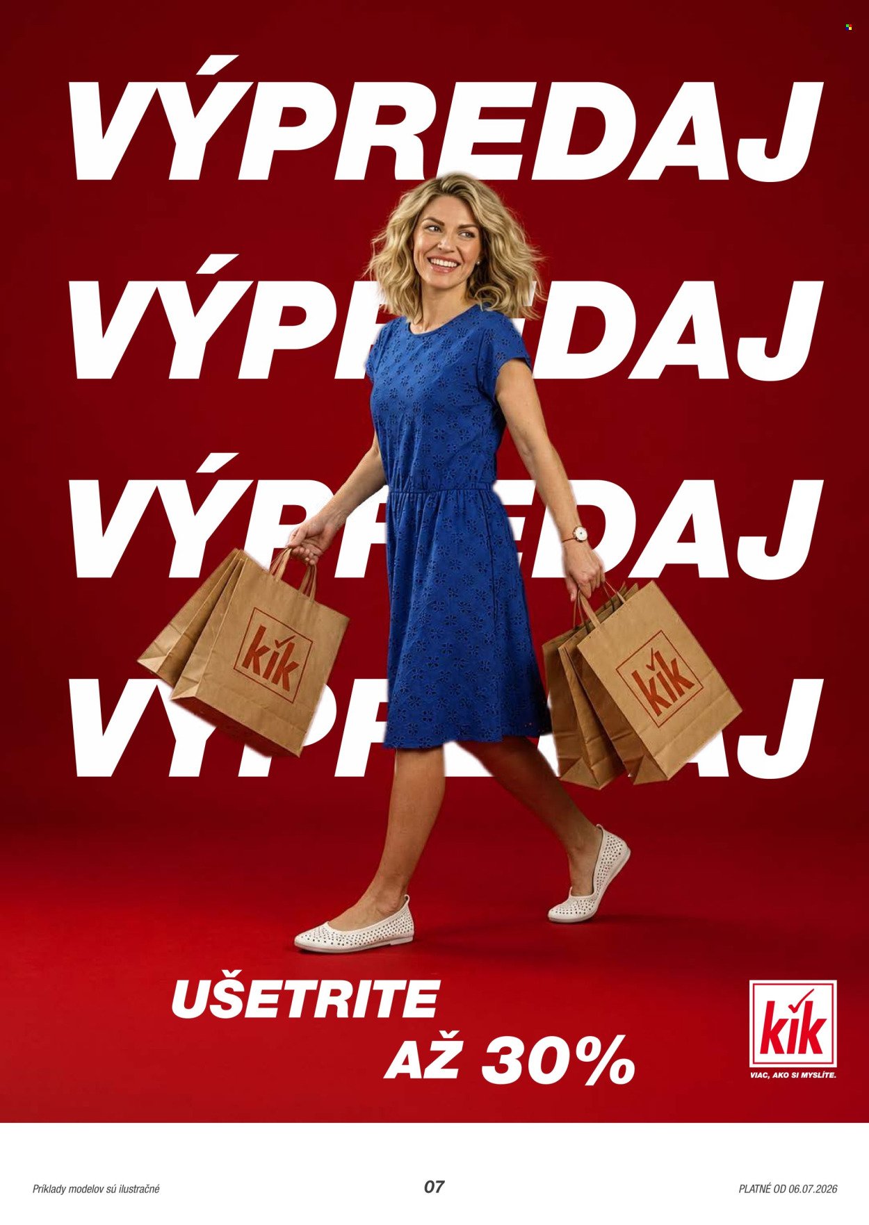 KIK leták - júli 2026