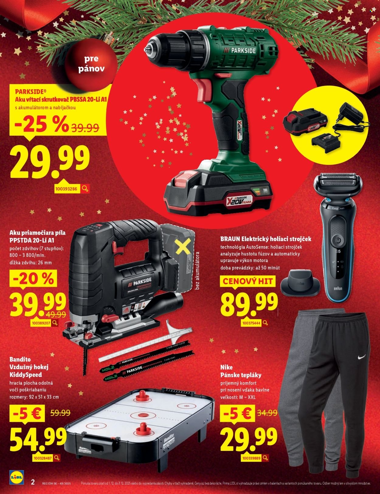 LIDL leták - Od pondelka 1.12.2025 (2025-12-01 - 2025-12-07) | 2