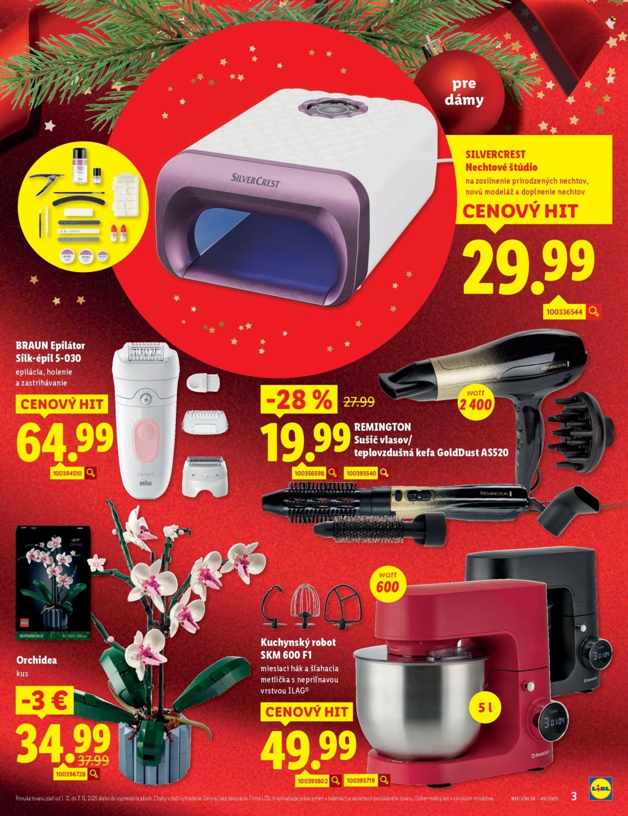 LIDL leták - Od pondelka 1.12.2025 (2025-12-01 - 2025-12-07) | 3