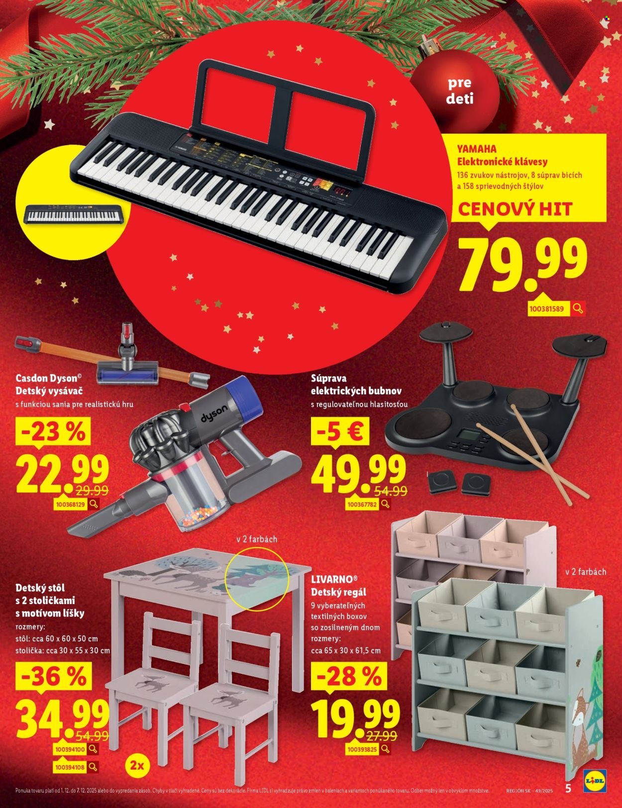 LIDL leták - Od pondelka 1.12.2025 (2025-12-01 - 2025-12-07) | 5