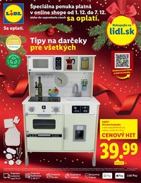 LIDL leták - Od pondelka 1.12.2025 (2025-12-01 - 2025-12-07)