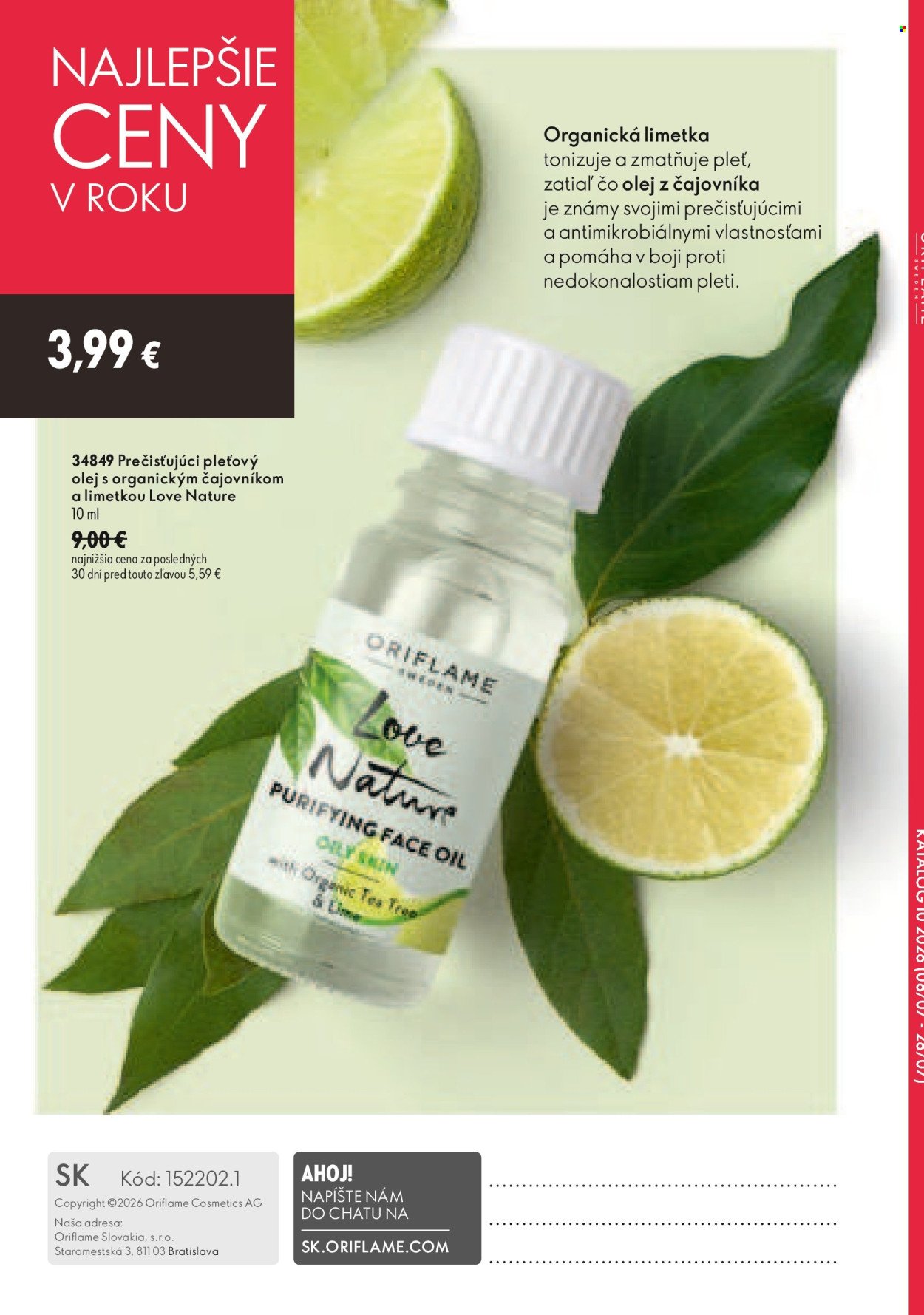 ORIFLAME leták - Katalóg 10