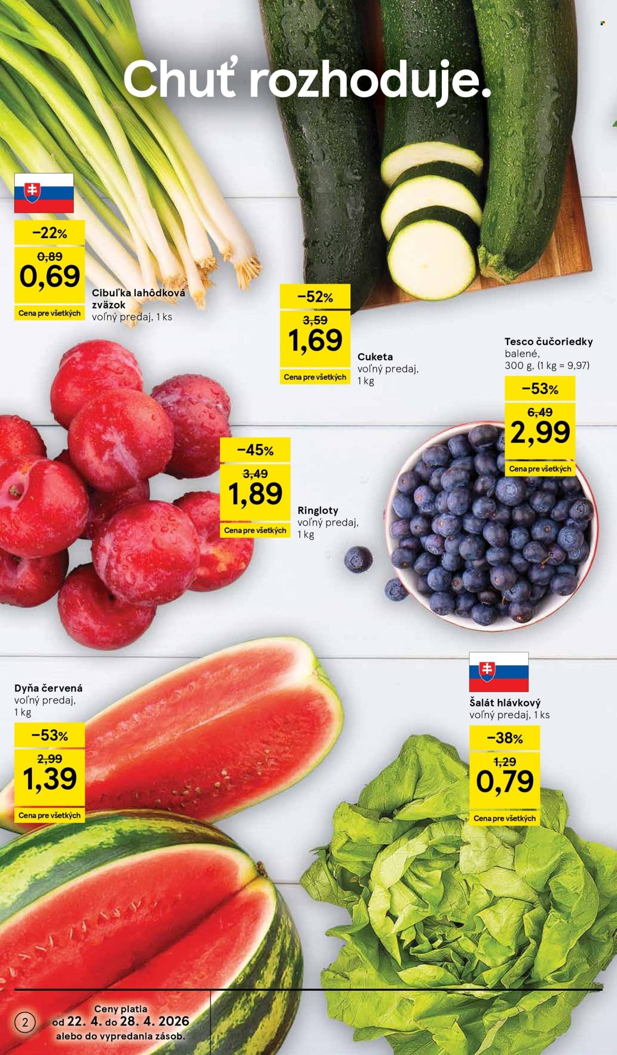 TESCO leták - Od stredy 22.4.2026 (2026-04-22 - 2026-04-28) | 2