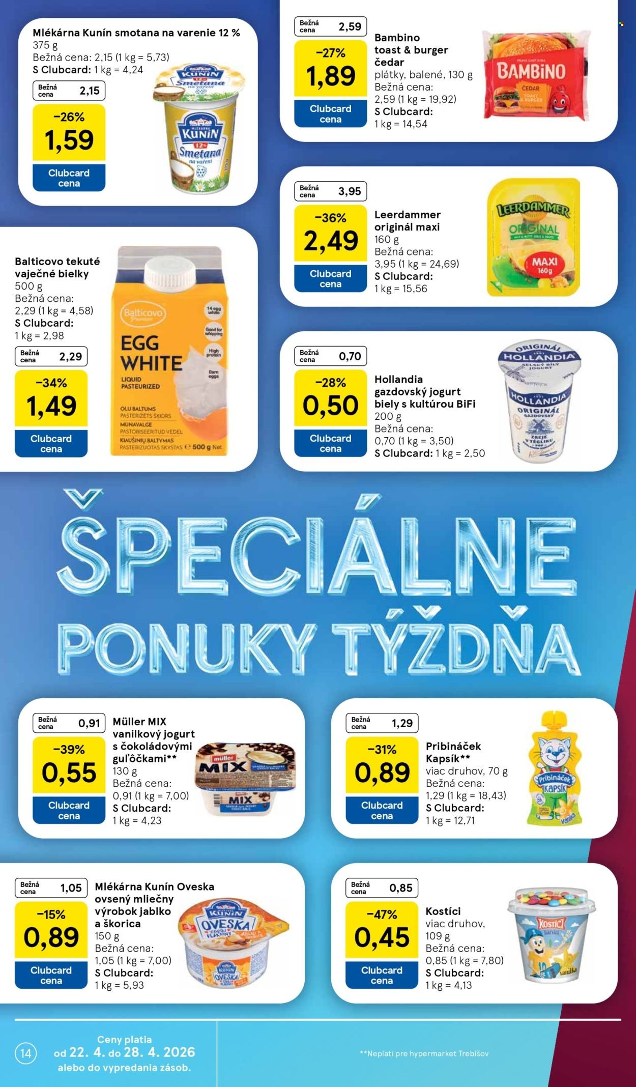 TESCO leták - Od stredy 22.4.2026 (2026-04-22 - 2026-04-28) | 14