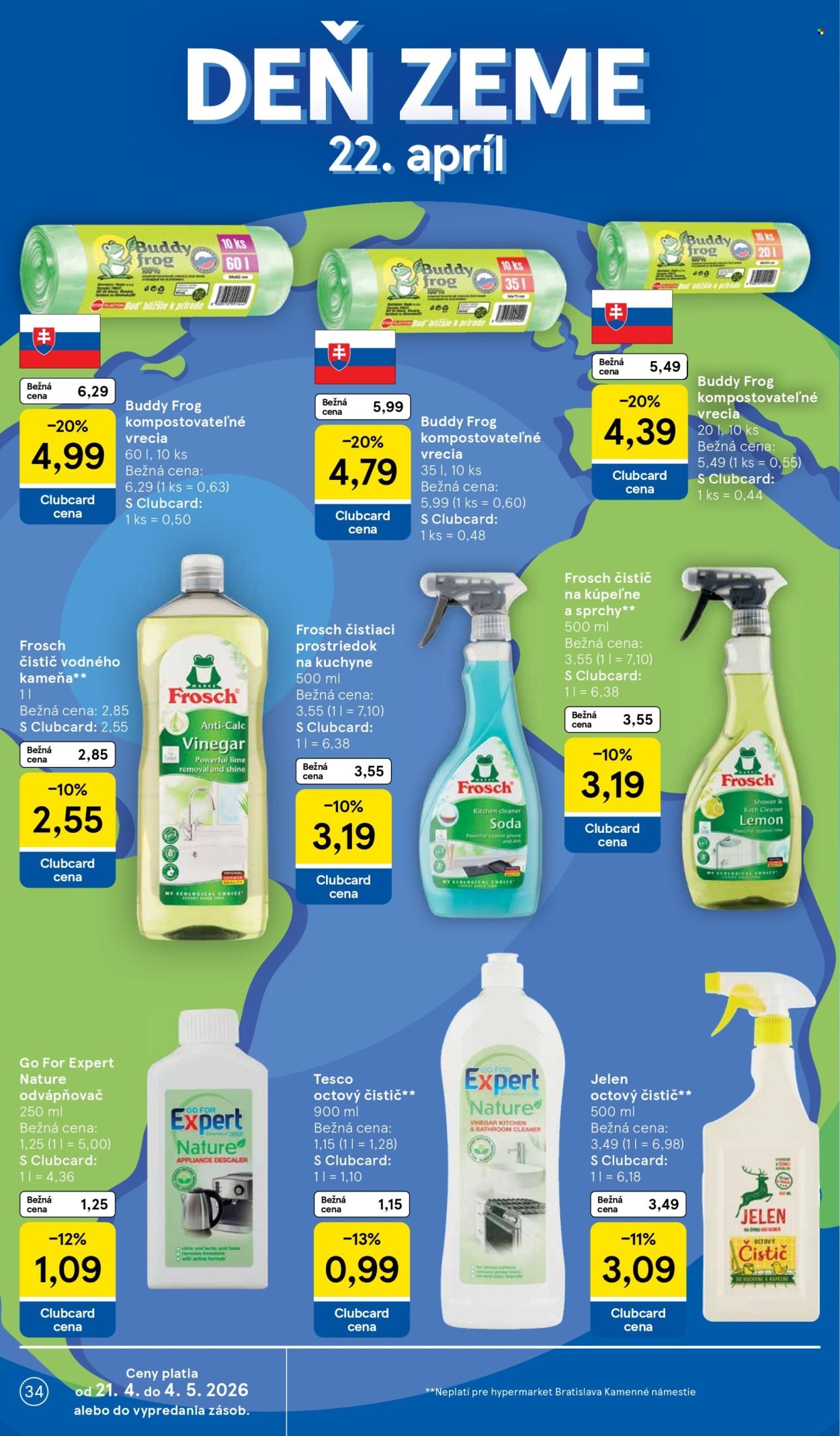 TESCO leták - Od stredy 22.4.2026 (2026-04-22 - 2026-04-28) | 34