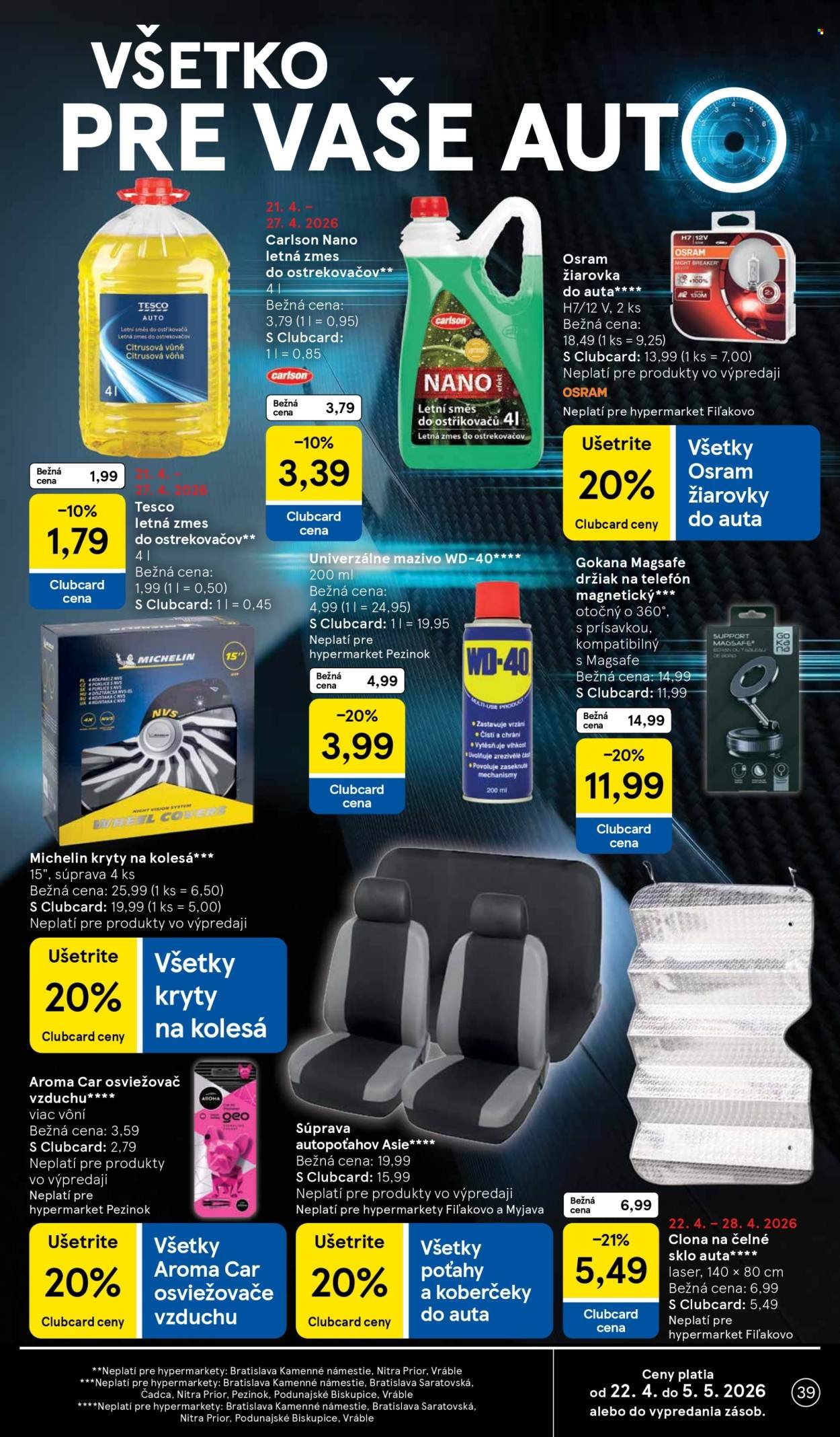 TESCO leták - Od stredy 22.4.2026 (2026-04-22 - 2026-04-28) | 39