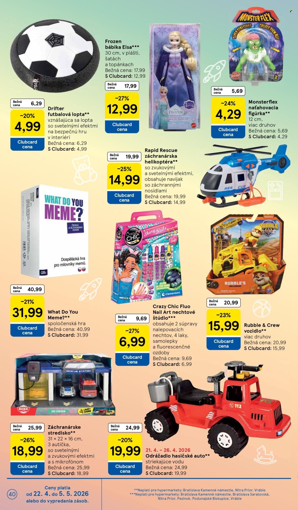 TESCO leták - Od stredy 22.4.2026 (2026-04-22 - 2026-04-28) | 40