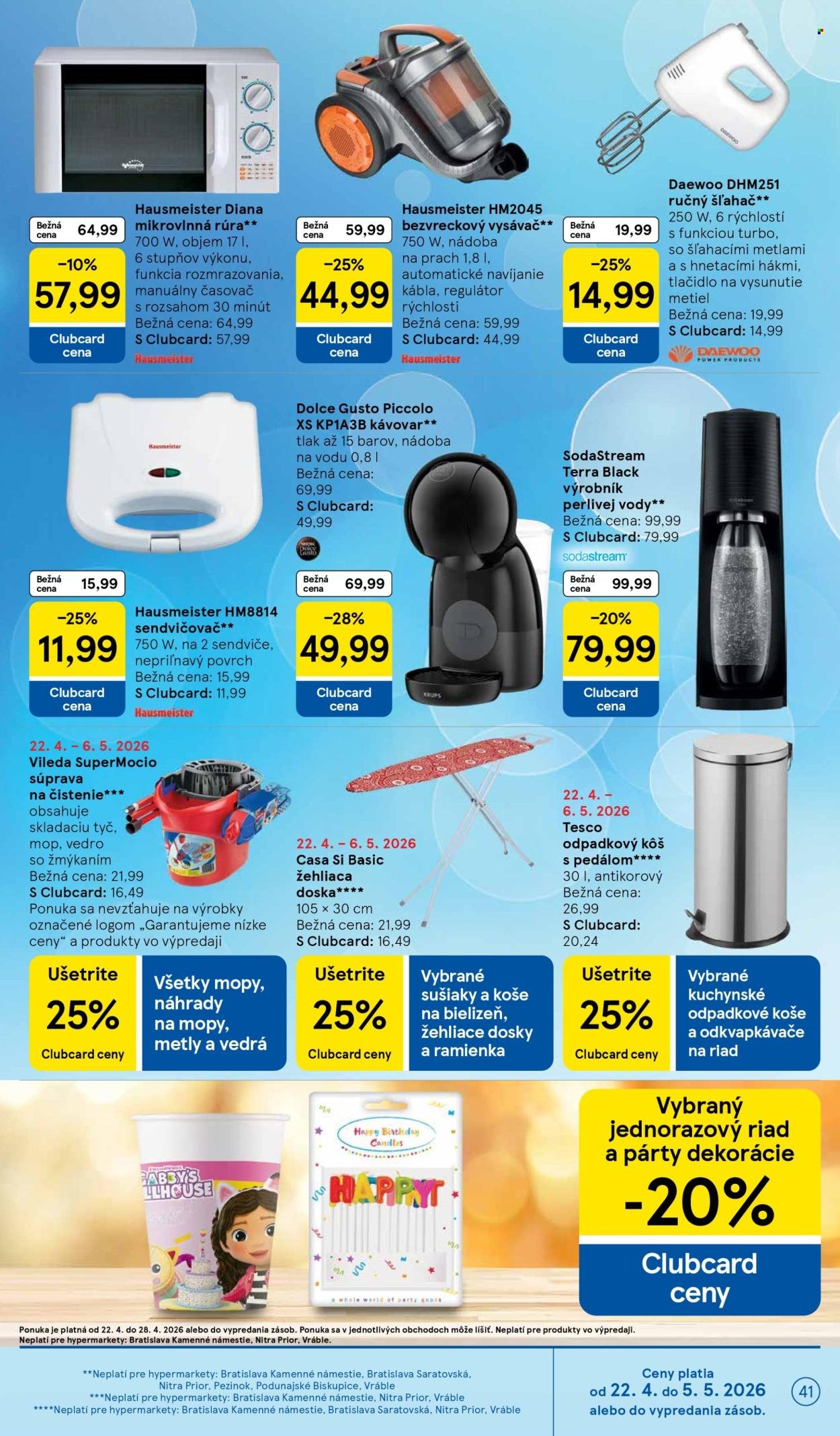 TESCO leták - Od stredy 22.4.2026 (2026-04-22 - 2026-04-28) | 41