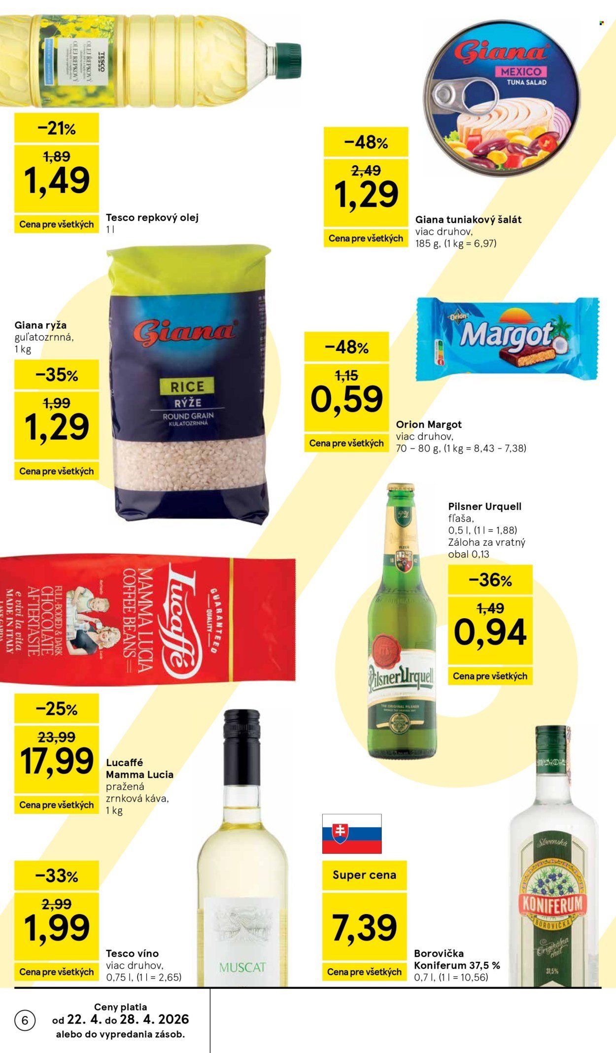 TESCO leták - Od stredy 22.4.2026 (2026-04-22 - 2026-04-28) | 6