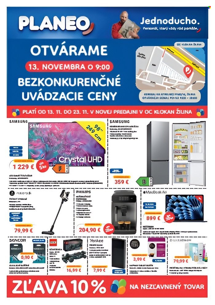 PLANEO ELEKTRO leták - OTVÁRAME BEZKONKURENČNÉ UVÁZACIÉ CENY (2025-11-13 - 2025-11-23) | 1