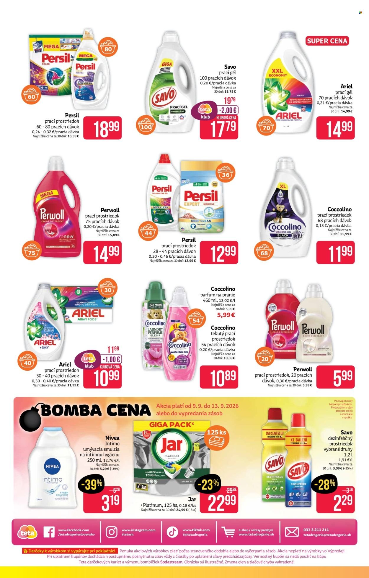 TETA DROGERIE leták - Od pondelka 31.8.2026