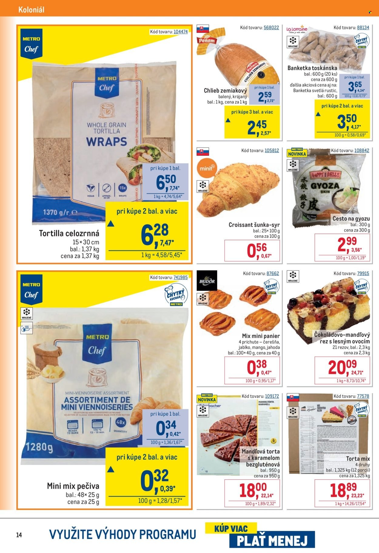 METRO leták - Gastronómia