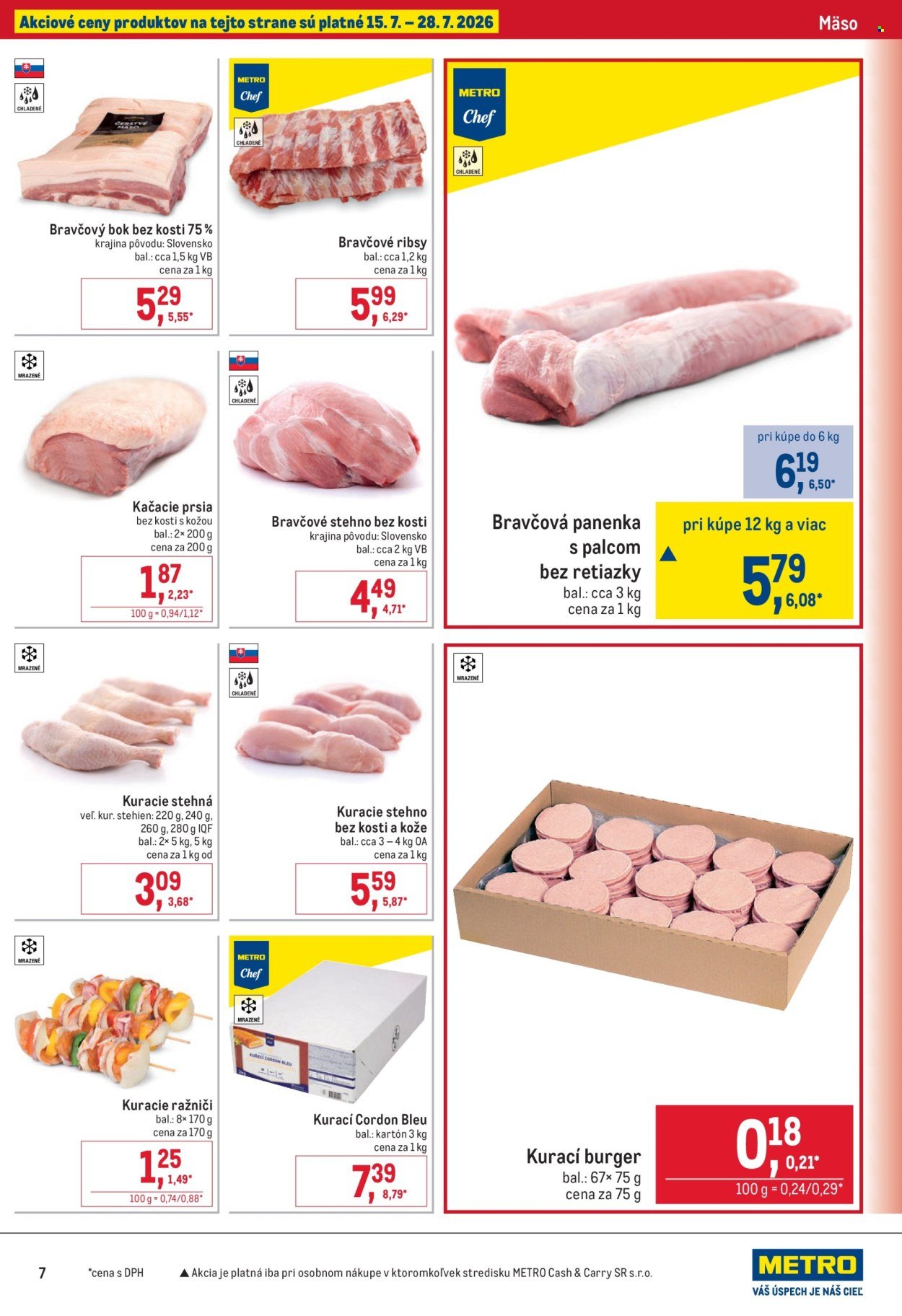METRO leták - Gastronómia