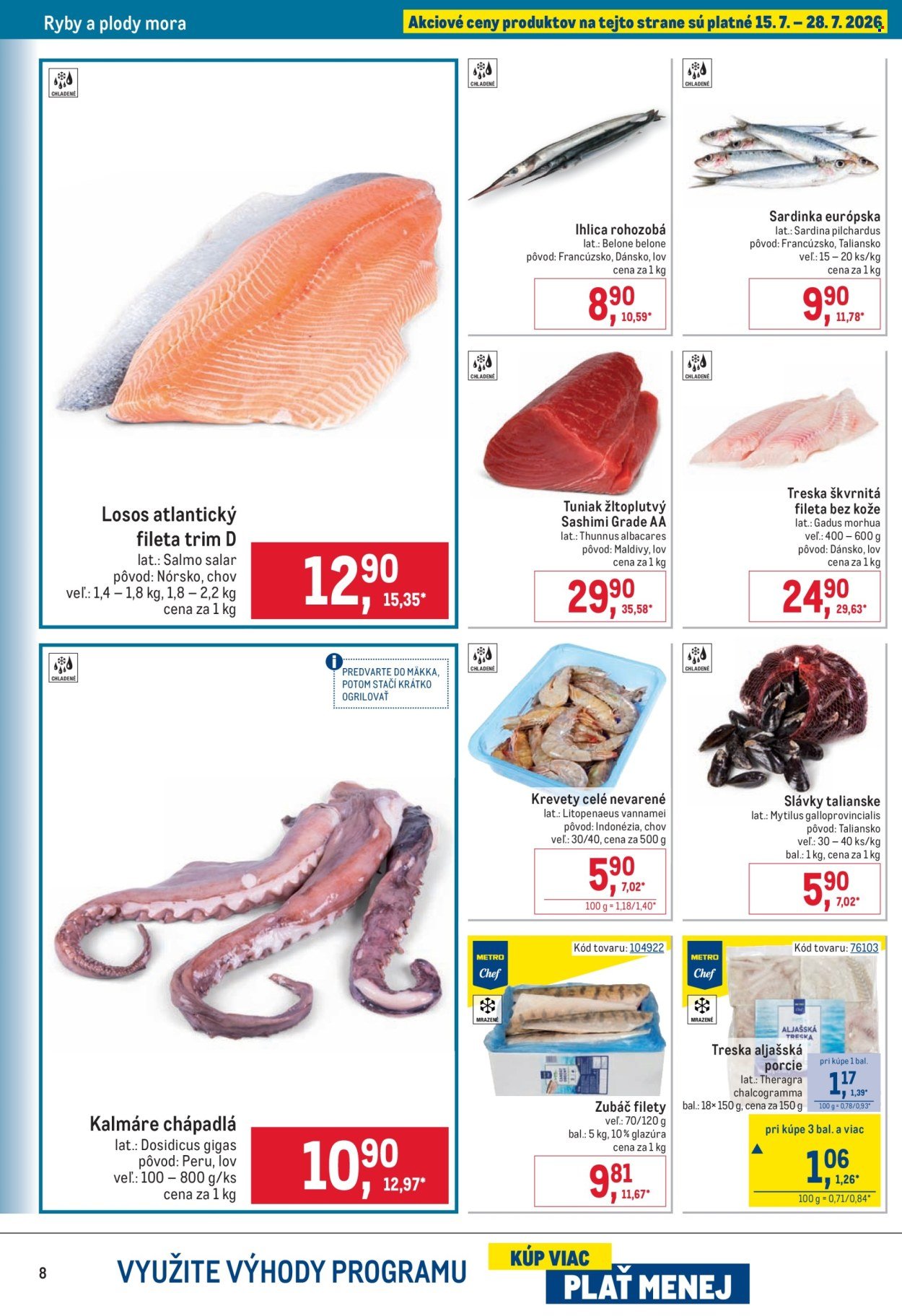 METRO leták - Gastronómia
