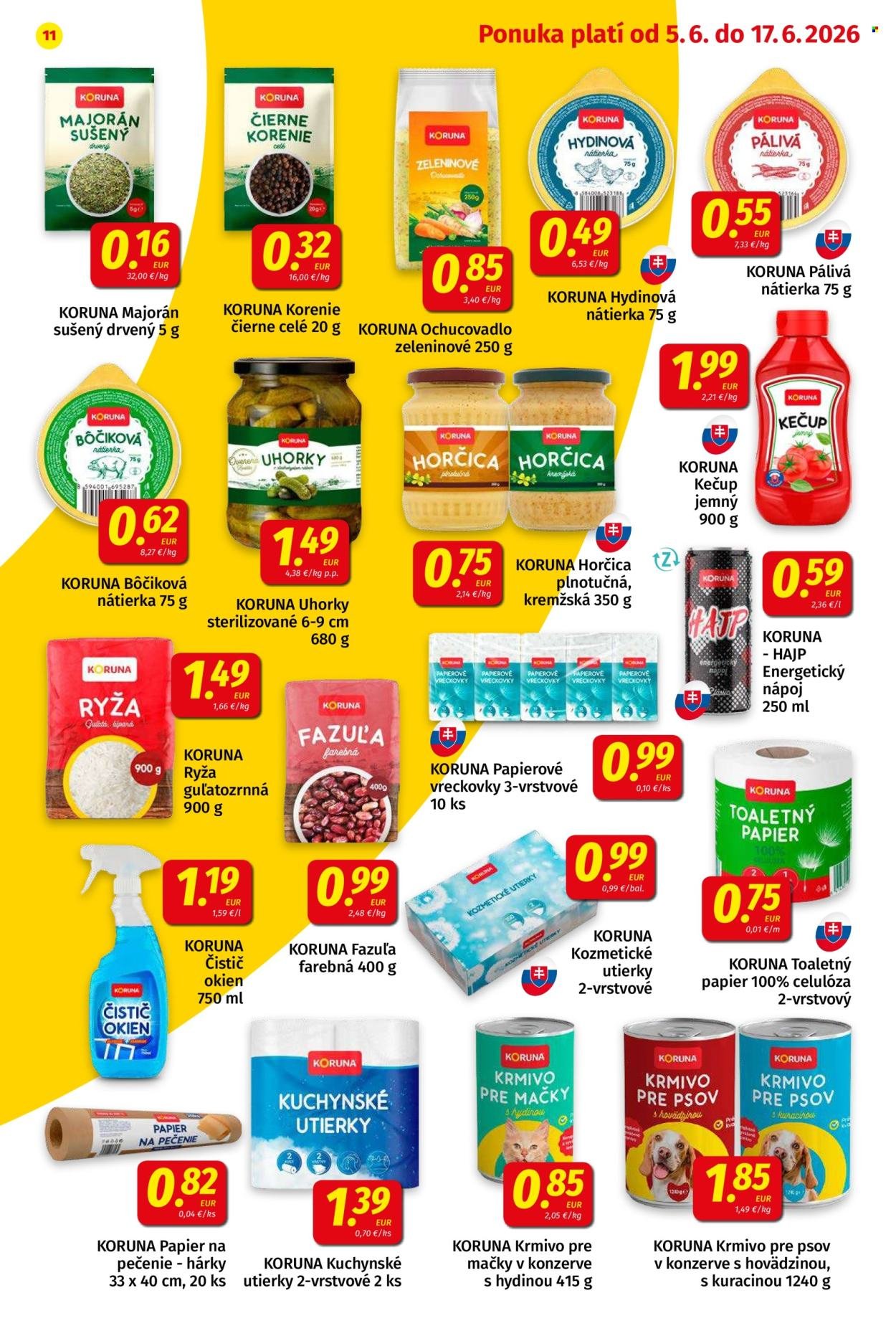 POTRAVINY KORUNA leták - Od piatka 5.6.2026