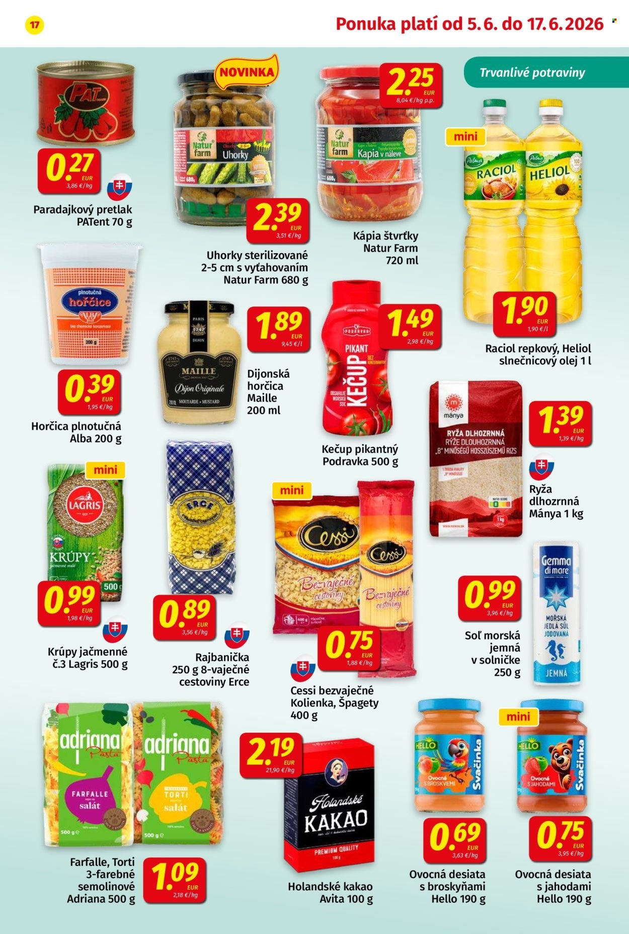 POTRAVINY KORUNA leták - Od piatka 5.6.2026