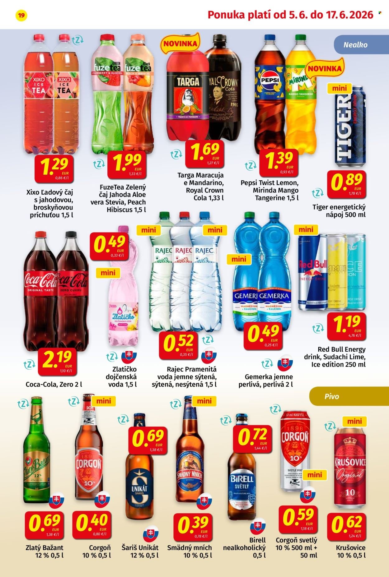 POTRAVINY KORUNA leták - Od piatka 5.6.2026