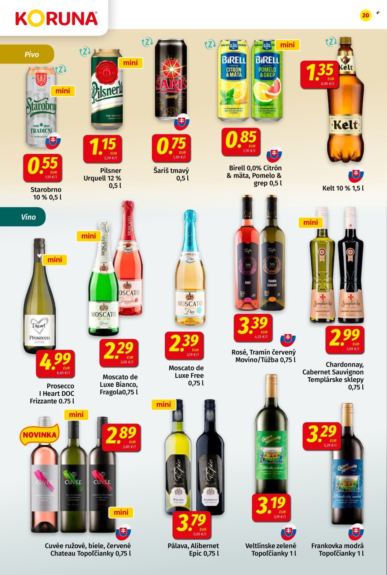 POTRAVINY KORUNA leták - Od piatka 5.6.2026