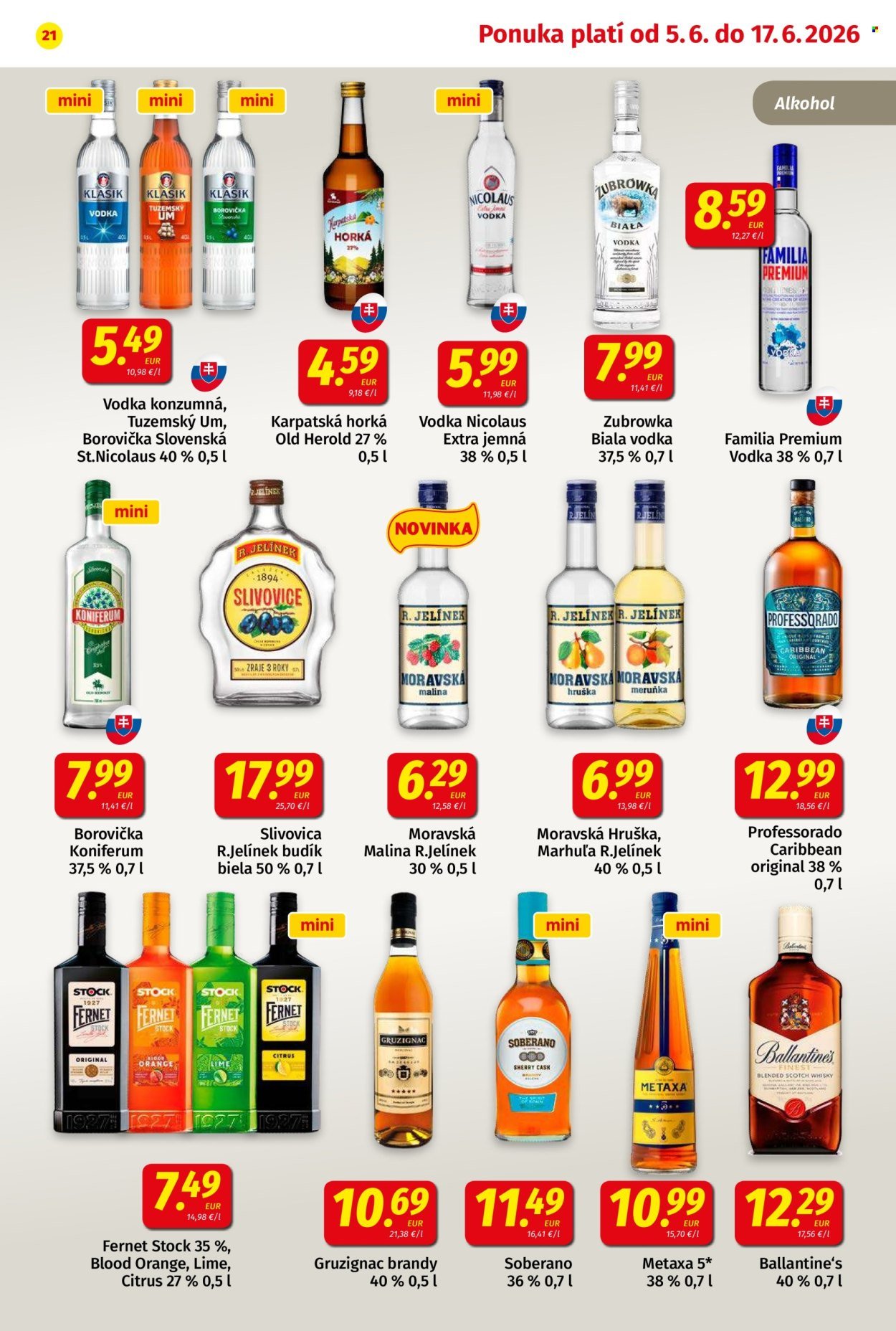 POTRAVINY KORUNA leták - Od piatka 5.6.2026