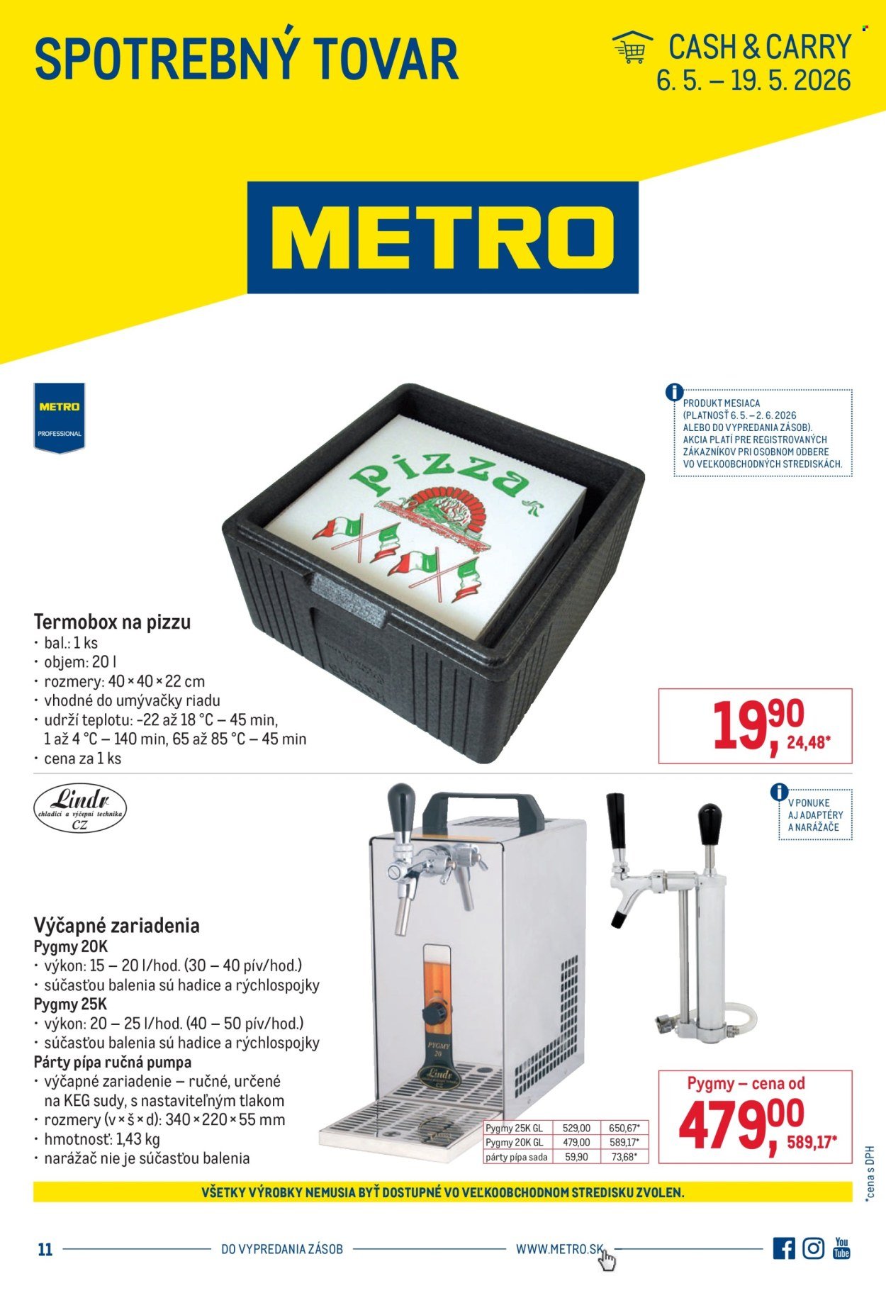 METRO leták - Spotrebný tovar (2026-05-06 - 2026-05-19) | 1