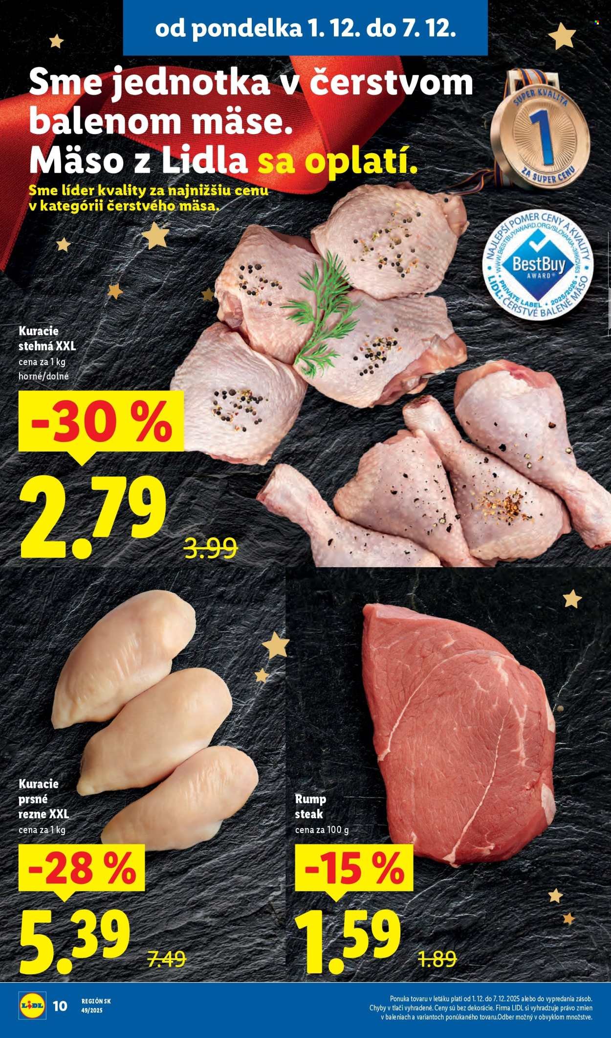 LIDL leták - Od pondelka 1.12.2025 (2025-12-01 - 2025-12-07) | 12