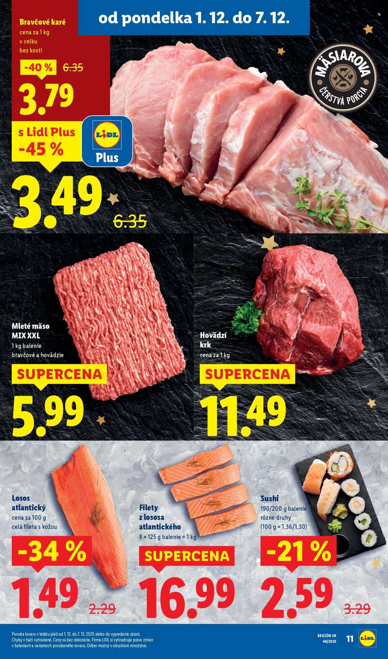 LIDL leták - Od pondelka 1.12.2025 (2025-12-01 - 2025-12-07) | 13