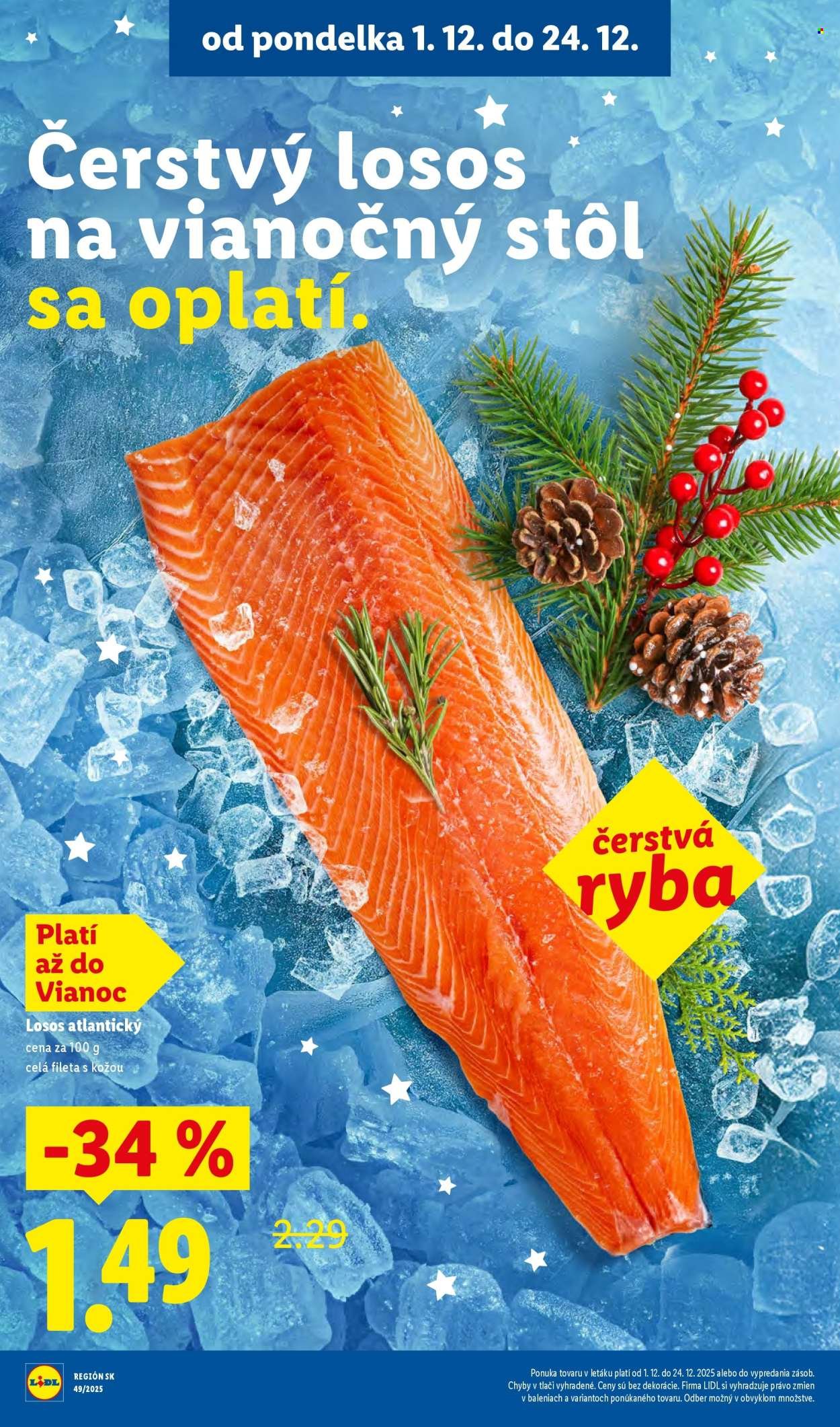 LIDL leták - Od pondelka 1.12.2025 (2025-12-01 - 2025-12-07) | 14
