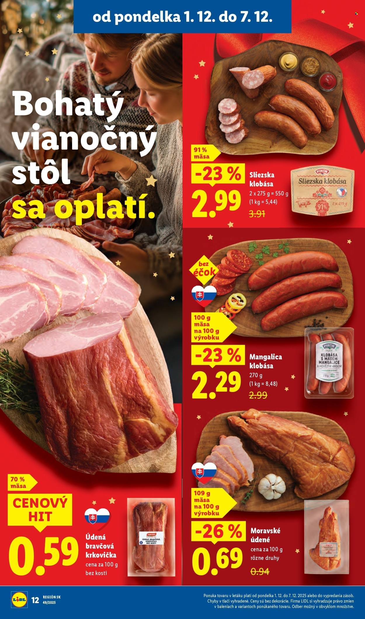 LIDL leták - Od pondelka 1.12.2025 (2025-12-01 - 2025-12-07) | 15