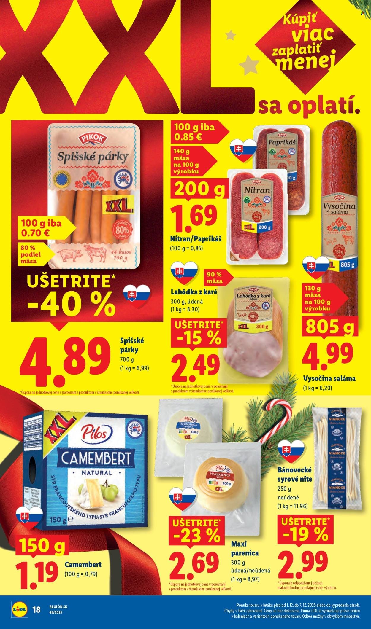 LIDL leták - Od pondelka 1.12.2025 (2025-12-01 - 2025-12-07) | 26