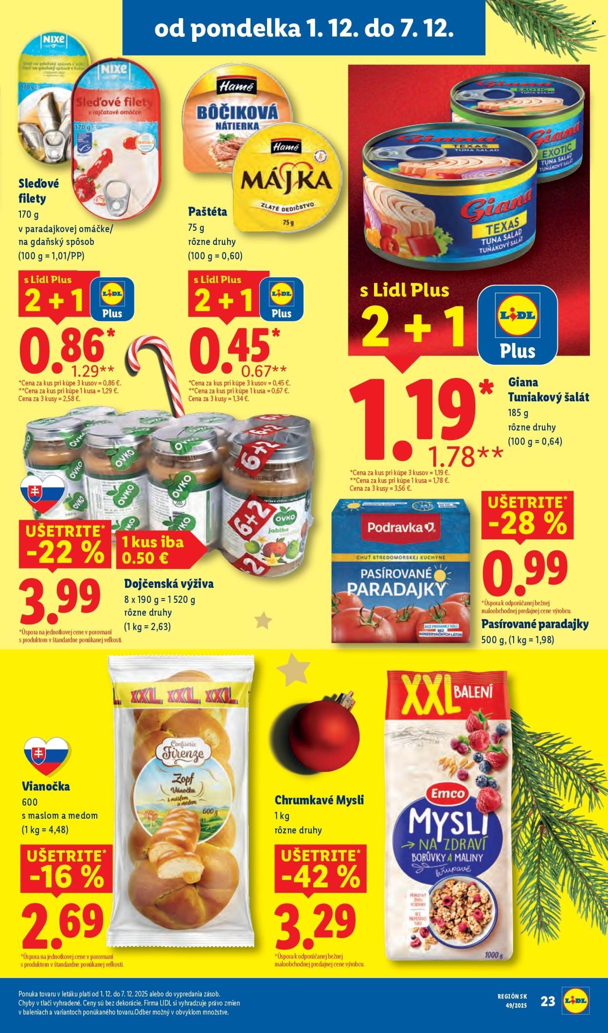 LIDL leták - Od pondelka 1.12.2025 (2025-12-01 - 2025-12-07) | 31
