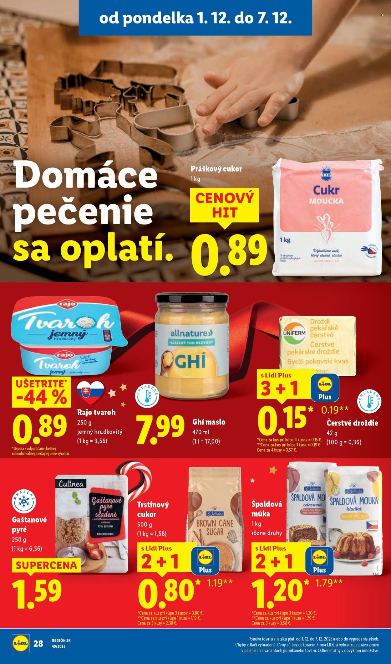 LIDL leták - Od pondelka 1.12.2025 (2025-12-01 - 2025-12-07) | 38