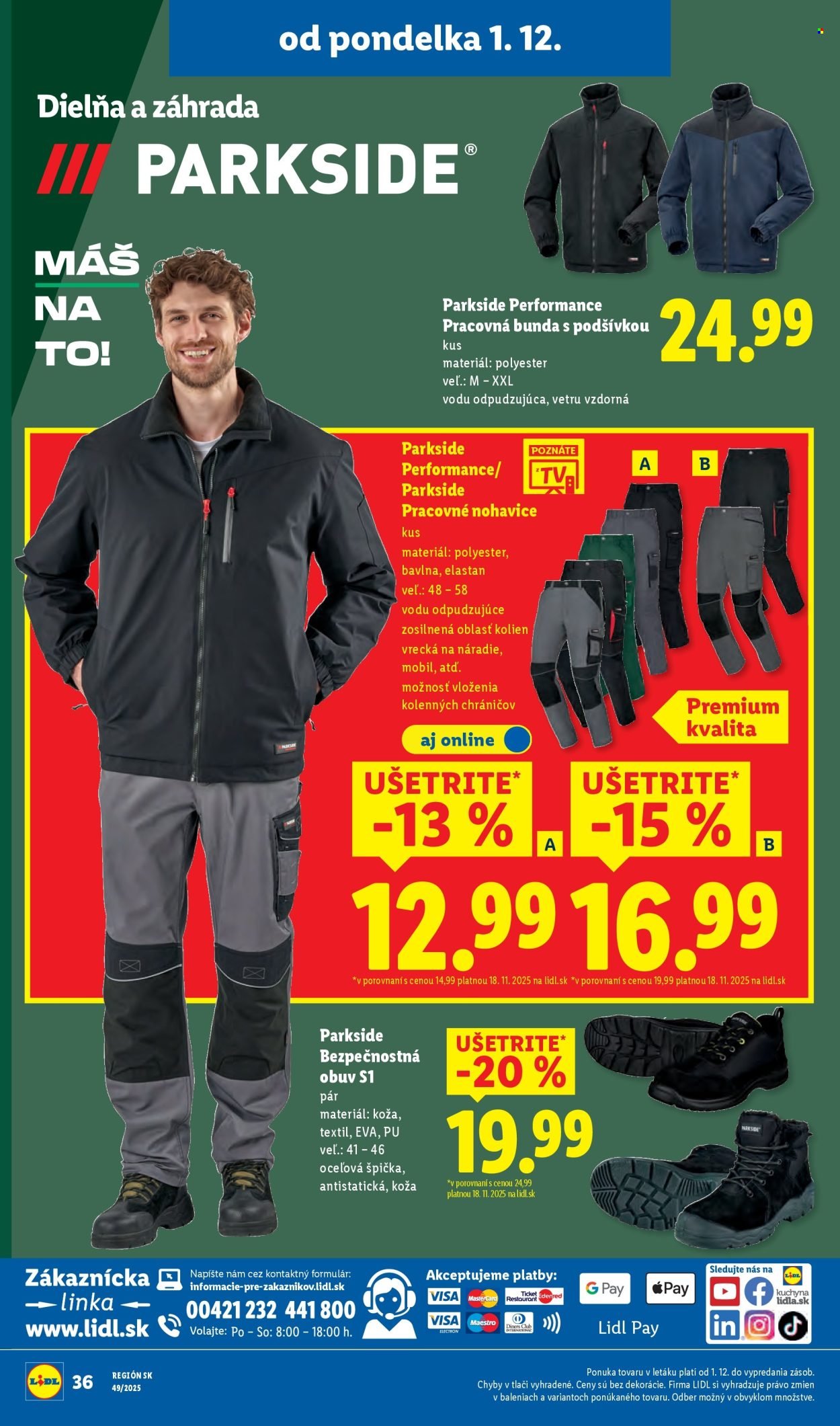 LIDL leták - Od pondelka 1.12.2025 (2025-12-01 - 2025-12-07) | 48