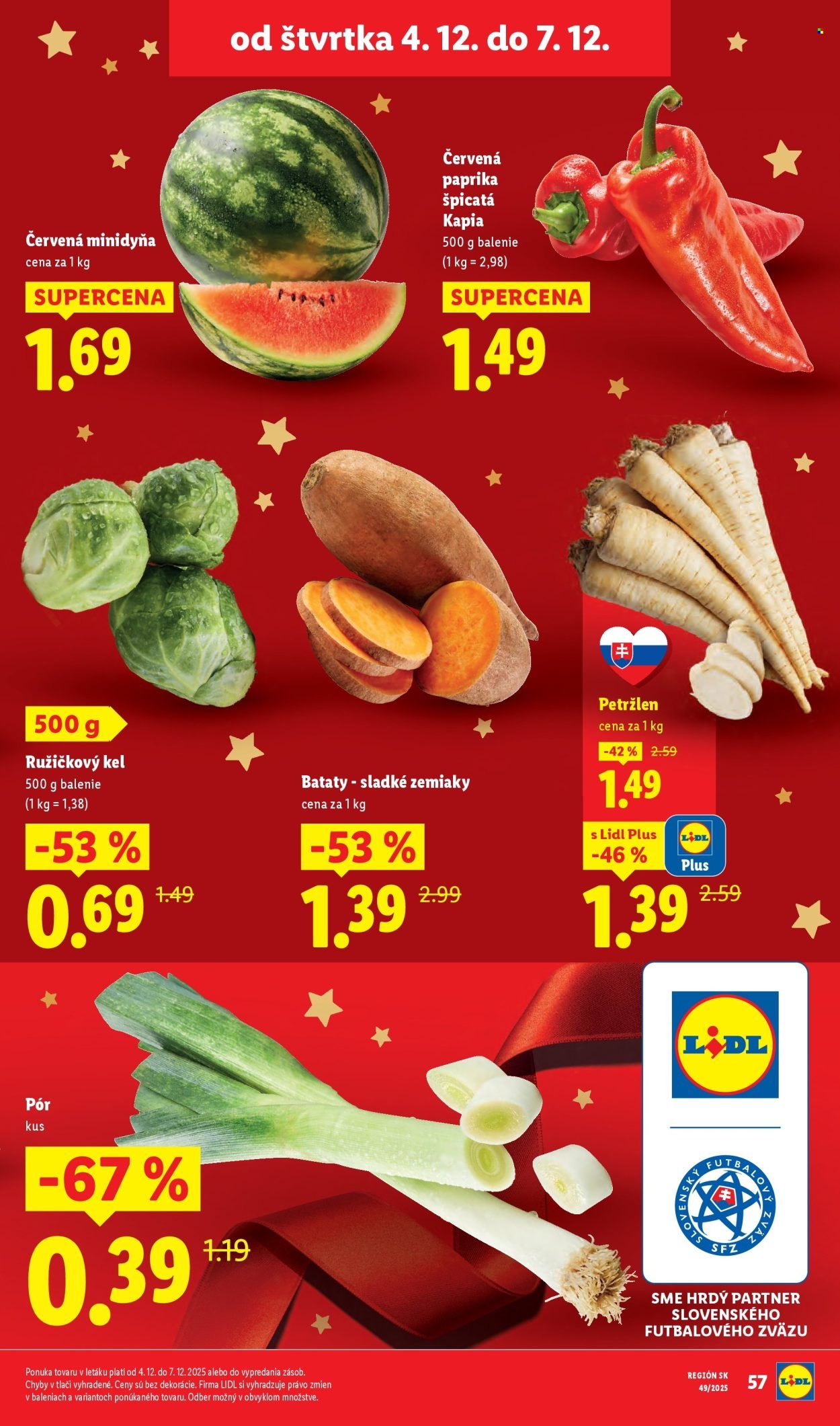 LIDL leták - Od pondelka 1.12.2025 (2025-12-01 - 2025-12-07) | 69