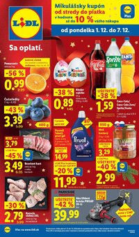 LIDL leták - Od pondelka 1.12.2025 (2025-12-01 - 2025-12-07)