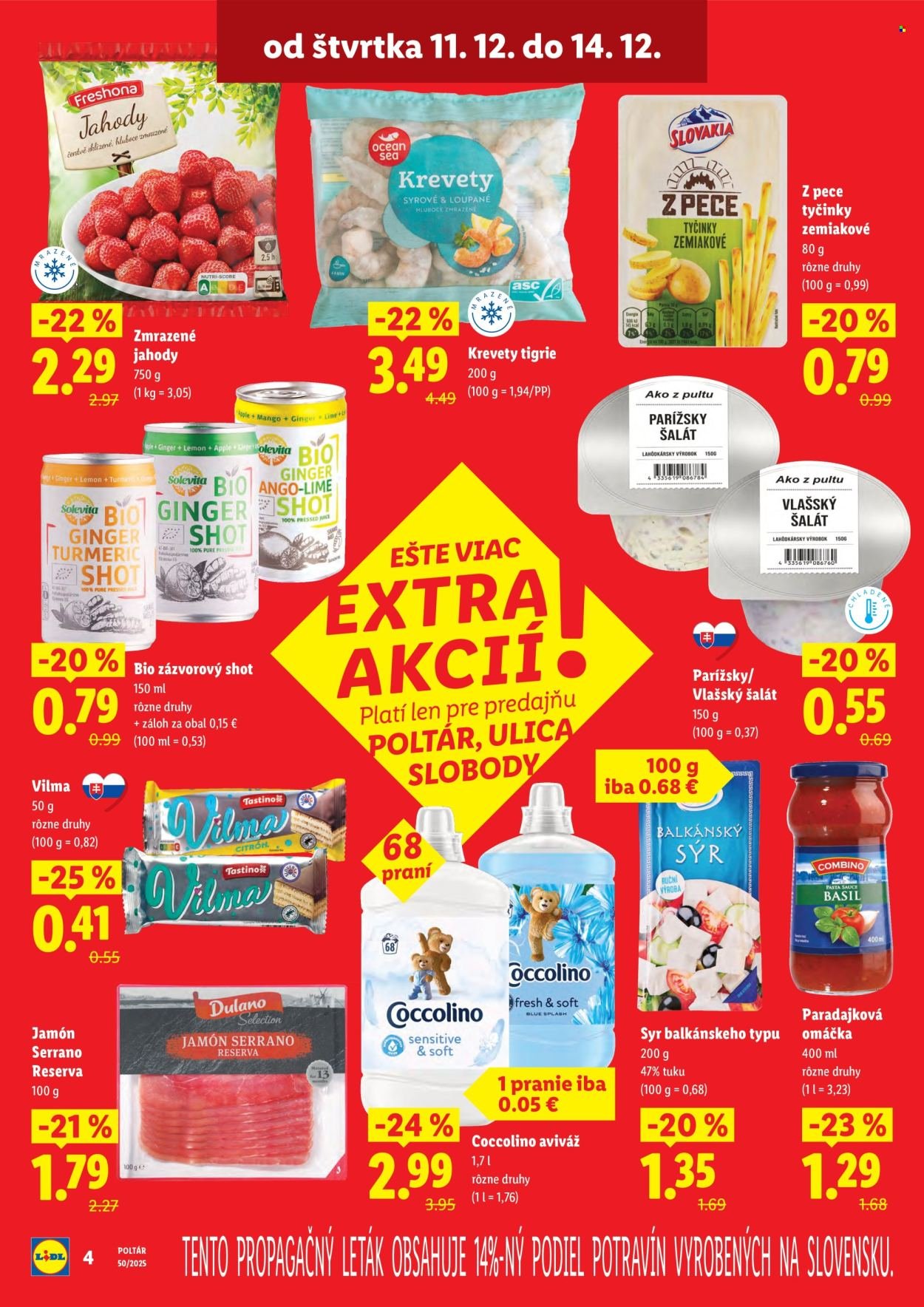 LIDL leták - Nová predajňa v Poltari (2025-12-11 - 2025-12-14) | 4