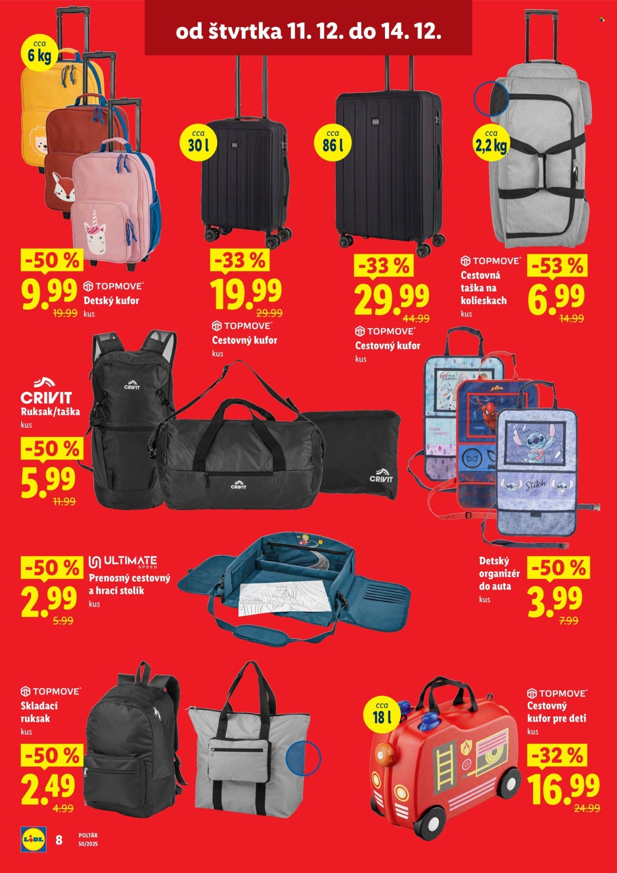 LIDL leták - Nová predajňa v Poltari (2025-12-11 - 2025-12-14) | 8