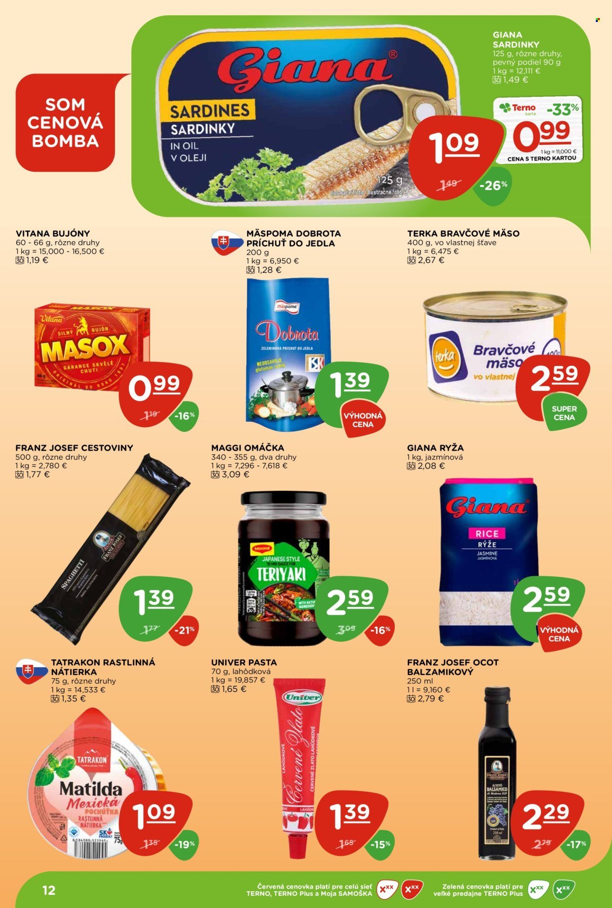 TERNO leták - Od štvrtka 22.1.2026 (2026-01-22 - 2026-01-28) | 12