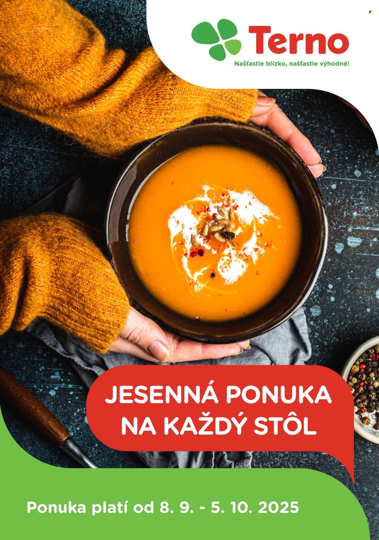 TERNO leták - Brand leták Jeseň (2025-09-08 - 2025-10-05) | 1