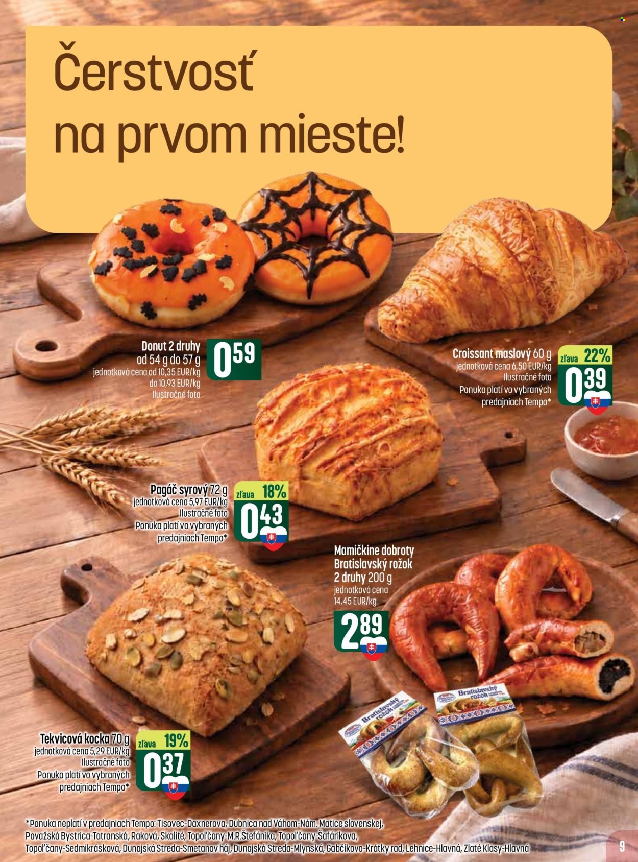 COOP JEDNOTA leták - Od štvrtka 29.10.2026