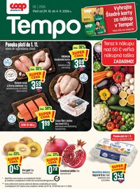 COOP JEDNOTA leták - Od štvrtka 29.10.2026