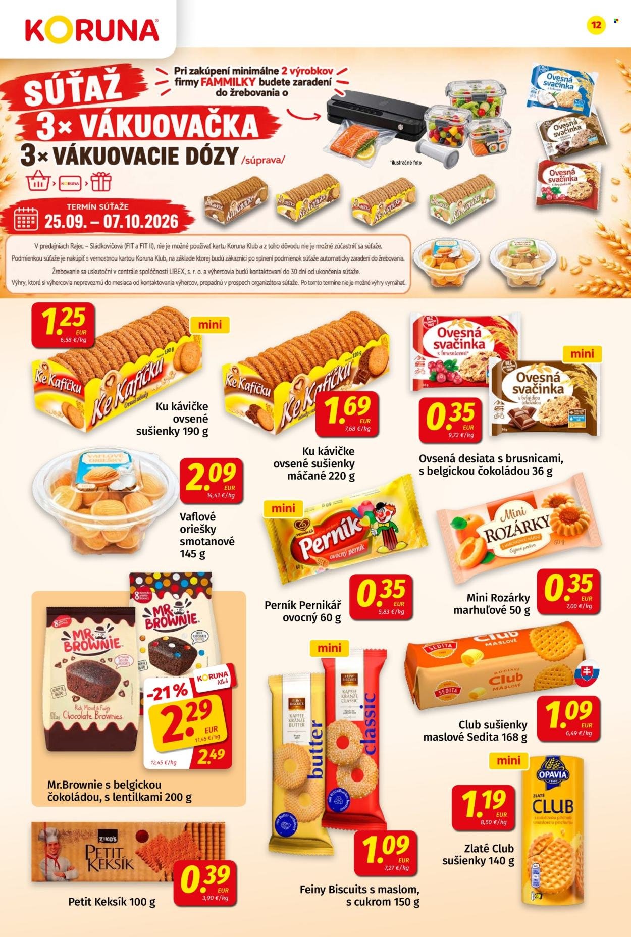 POTRAVINY KORUNA leták - Od piatka 25.9.2026