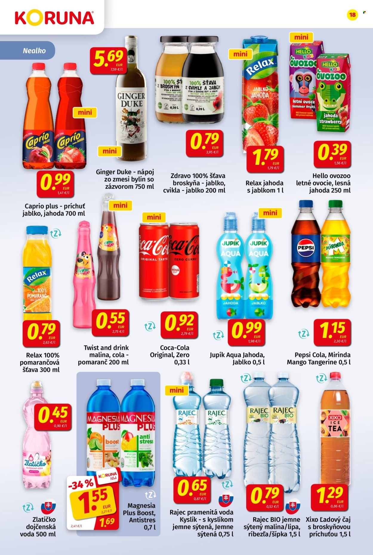 POTRAVINY KORUNA leták - Od piatka 25.9.2026