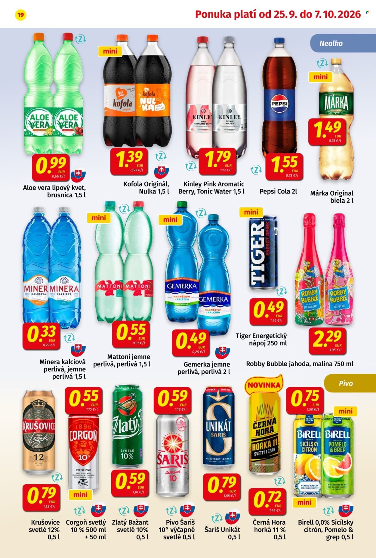 POTRAVINY KORUNA leták - Od piatka 25.9.2026
