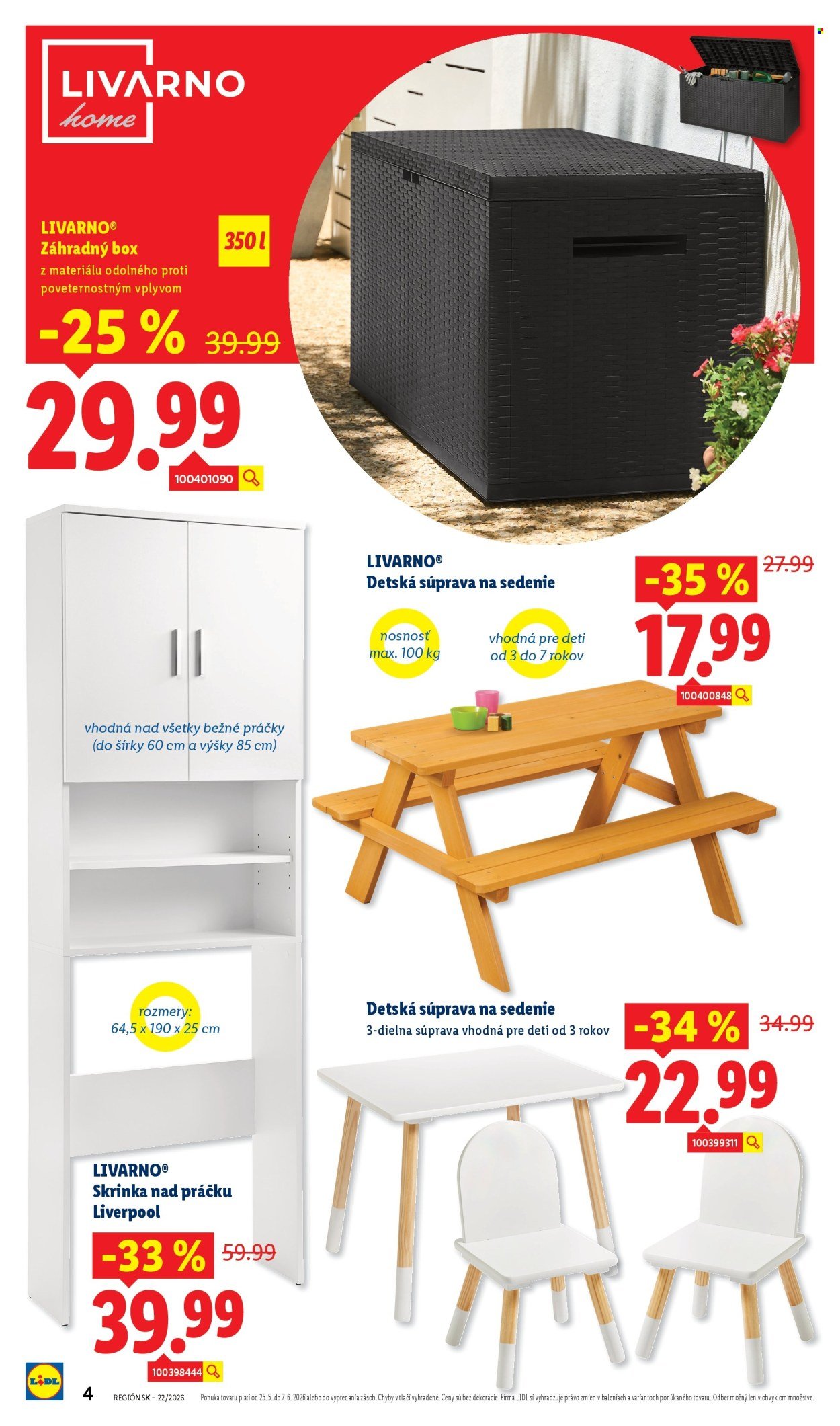 LIDL leták - Od pondelka 25.5.2026 (2026-05-25 - 2026-06-07) | 4